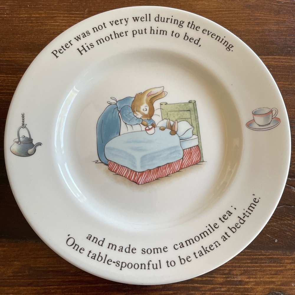 Peter Rabbit Wedgwood beauties Potter Plate